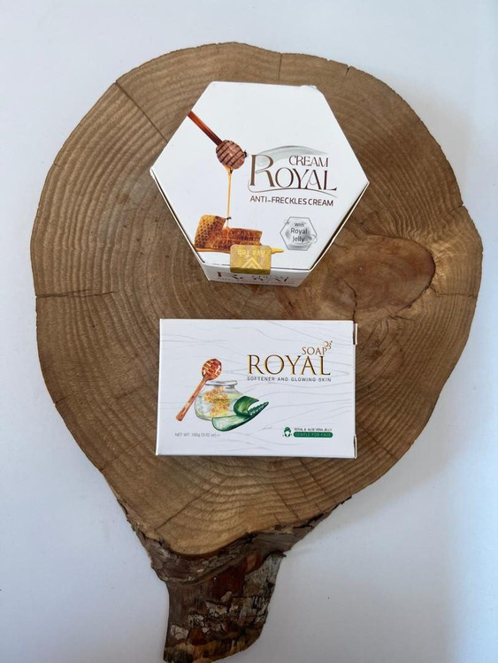 صابون و ژل کرم رویال
